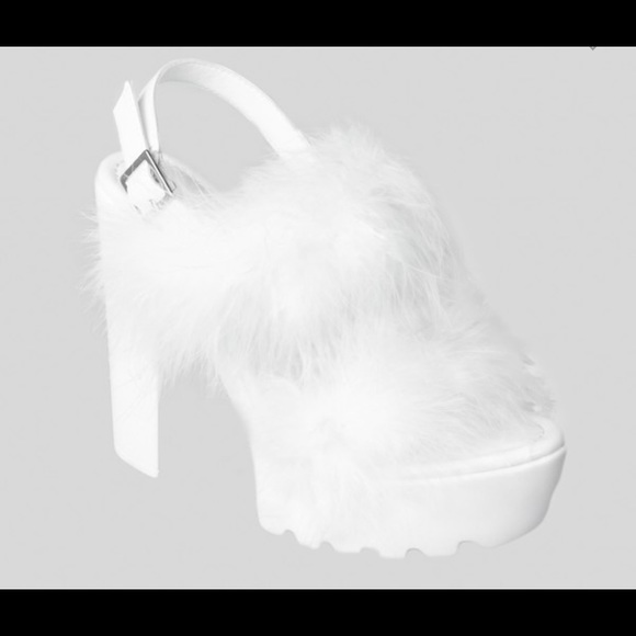 “Clueless” chunky furry platforms - Picture 7 of 11